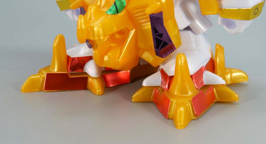 ちーびー戦士 超竜守護神フォーミュランダーJr.のガンプラレビュー画像です