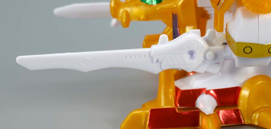 ちーびー戦士 超竜守護神フォーミュランダーJr.のガンプラレビュー画像です