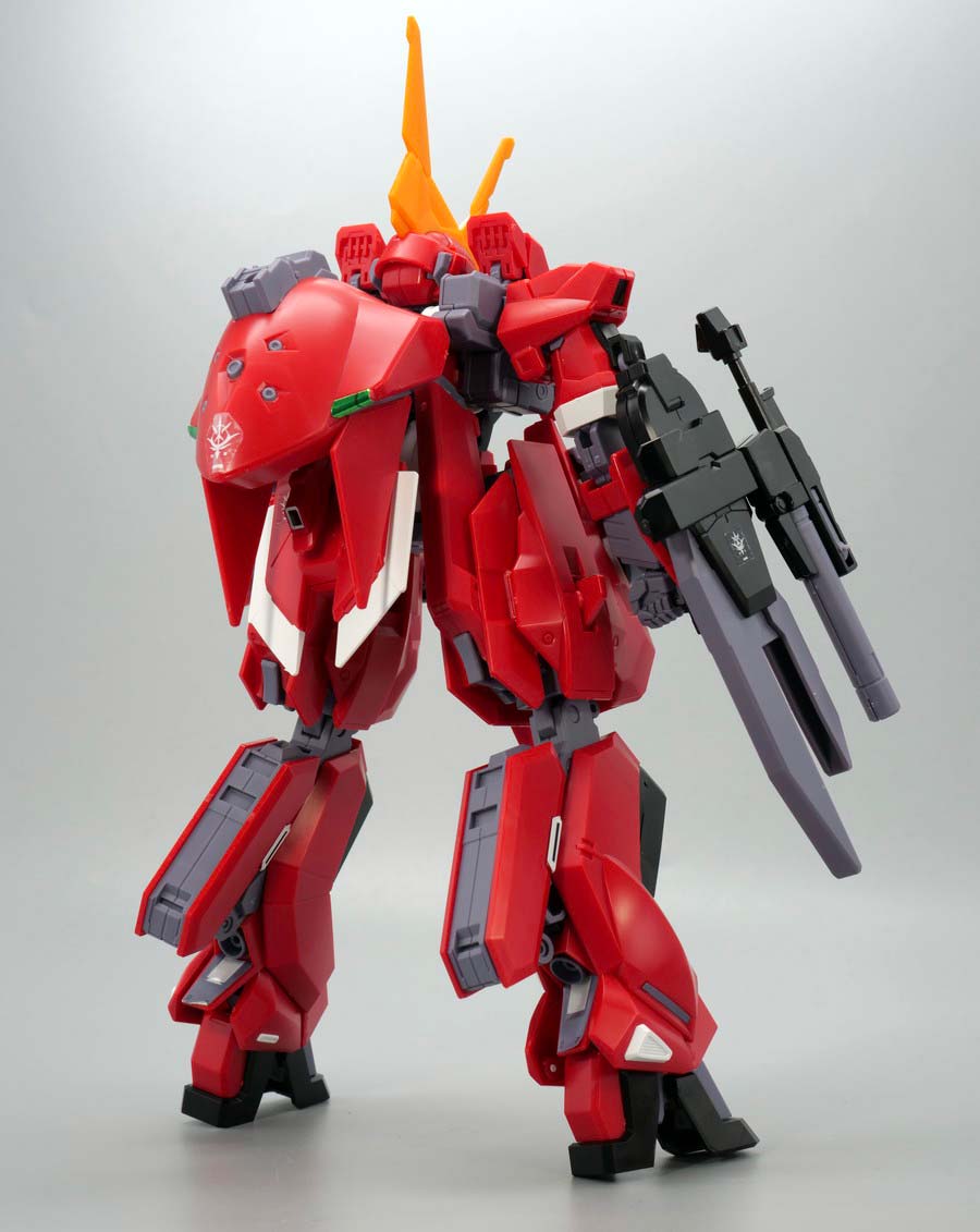 HGガンダムTR-6[バーザムII]レジオン鹵獲仕様（A.O.Z RE-BOOT Ver.）のガンプラレビュー画像です