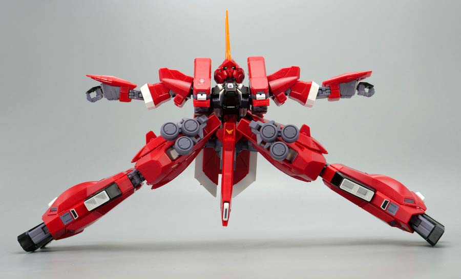 HGガンダムTR-6[バーザムII]レジオン鹵獲仕様（A.O.Z RE-BOOT Ver.）のガンプラレビュー画像です