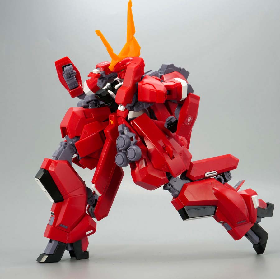 HGガンダムTR-6[バーザムII]レジオン鹵獲仕様（A.O.Z RE-BOOT Ver.）のガンプラレビュー画像です