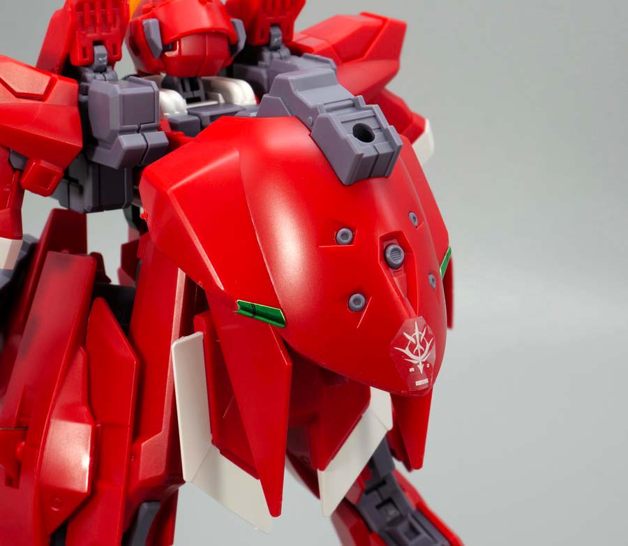 HGガンダムTR-6[バーザムII]レジオン鹵獲仕様（A.O.Z RE-BOOT Ver.）のガンプラレビュー画像です