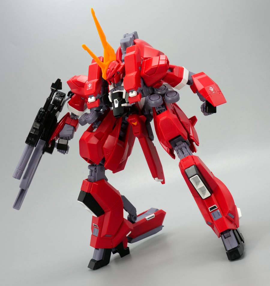 HGガンダムTR-6[バーザムII]レジオン鹵獲仕様（A.O.Z RE-BOOT Ver.）のガンプラレビュー画像です