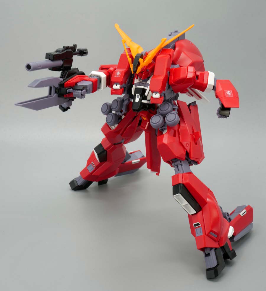 HGガンダムTR-6[バーザムII]レジオン鹵獲仕様（A.O.Z RE-BOOT Ver.）のガンプラレビュー画像です