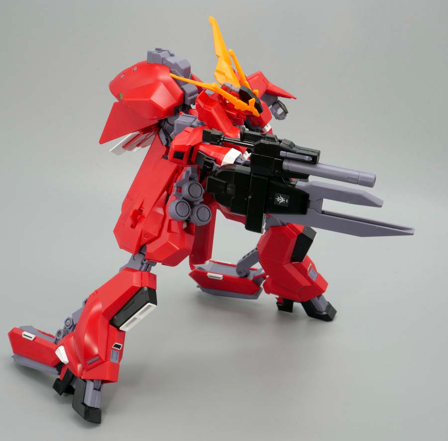 HGガンダムTR-6[バーザムII]レジオン鹵獲仕様（A.O.Z RE-BOOT Ver.）のガンプラレビュー画像です