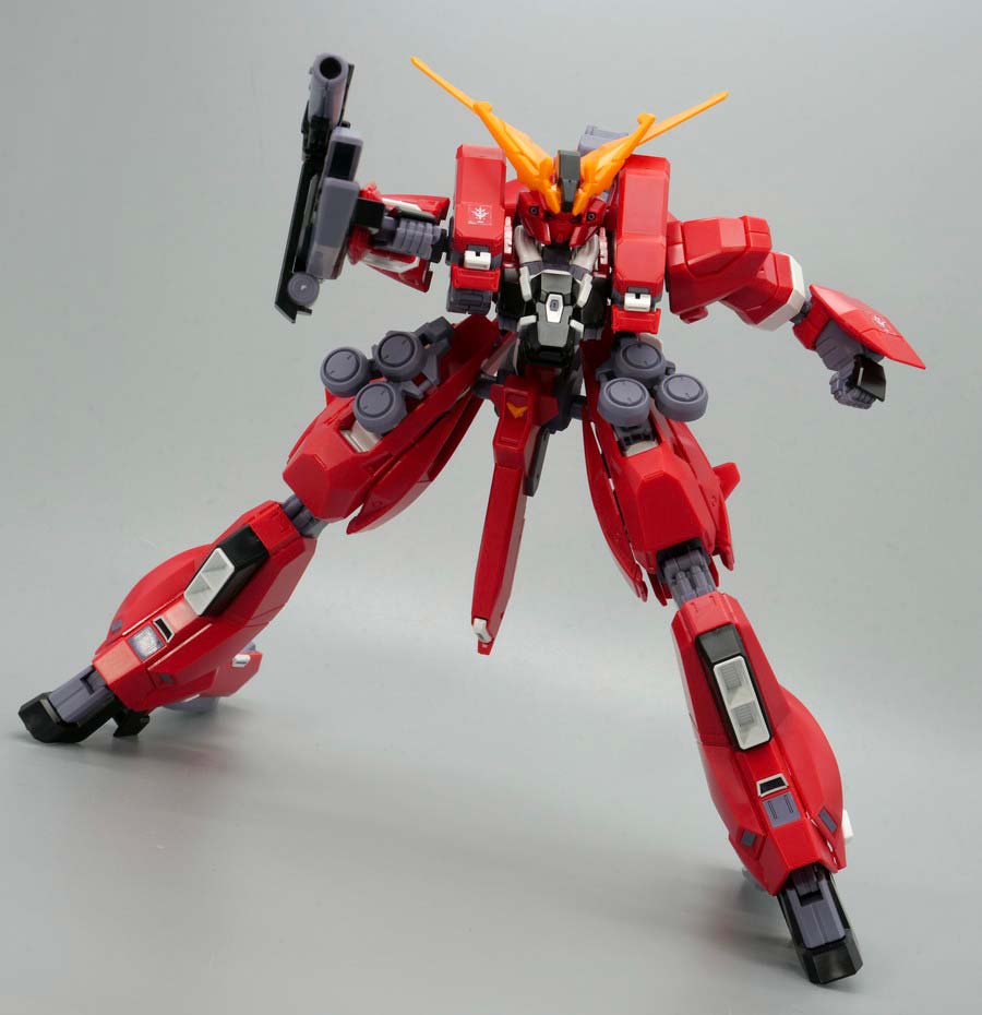 HGガンダムTR-6[バーザムII]レジオン鹵獲仕様（A.O.Z RE-BOOT Ver.）のガンプラレビュー画像です