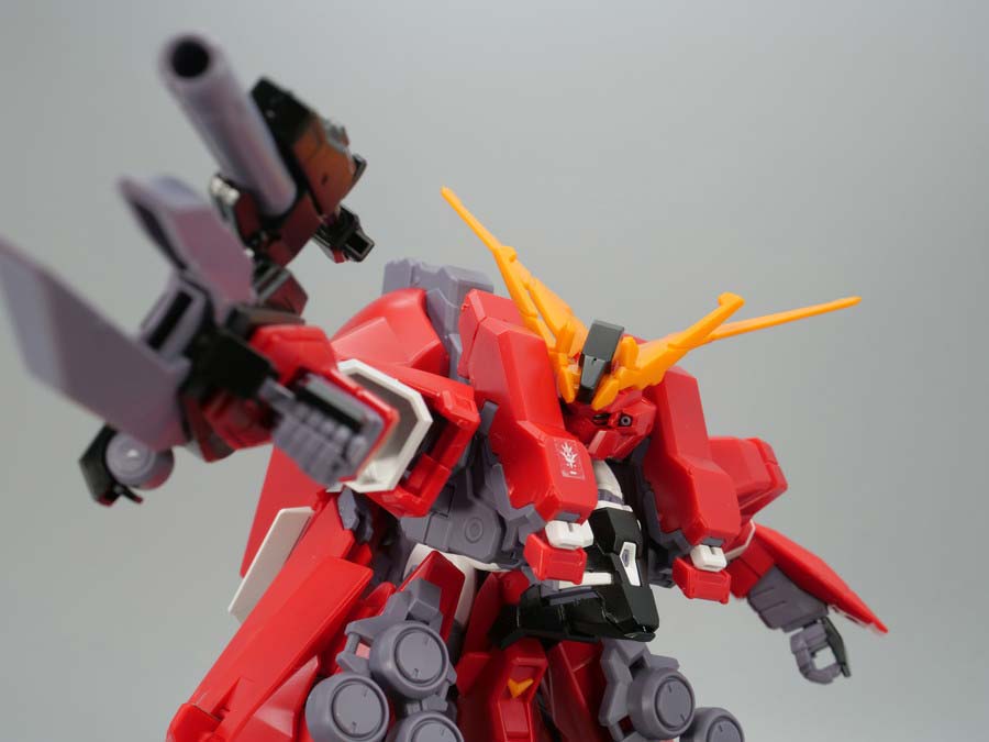 HGガンダムTR-6[バーザムII]レジオン鹵獲仕様（A.O.Z RE-BOOT Ver.）のガンプラレビュー画像です