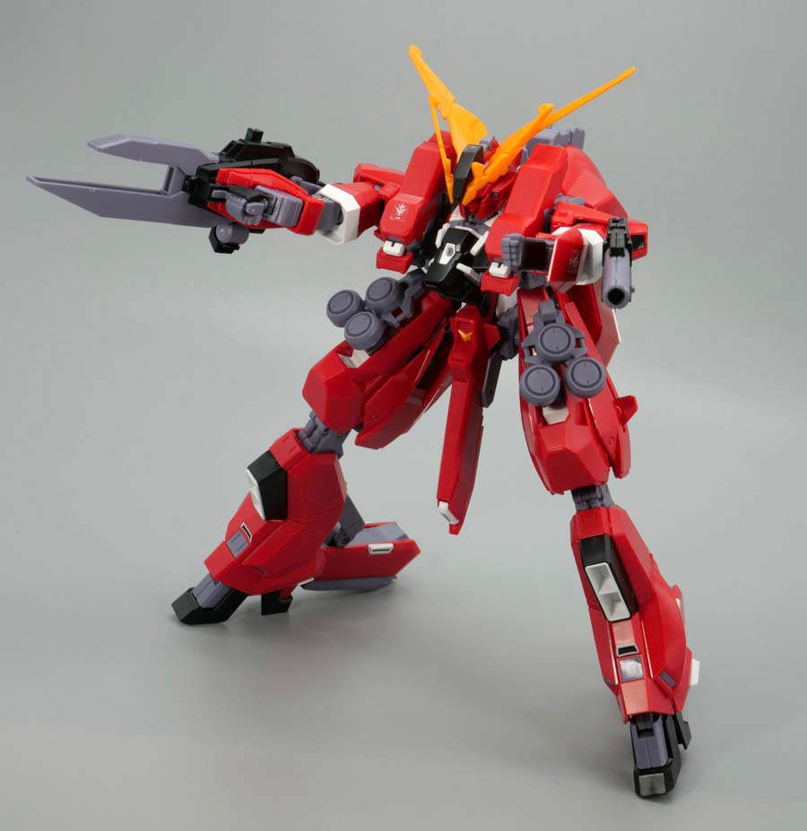 HGガンダムTR-6[バーザムII]レジオン鹵獲仕様（A.O.Z RE-BOOT Ver.）のガンプラレビュー画像です