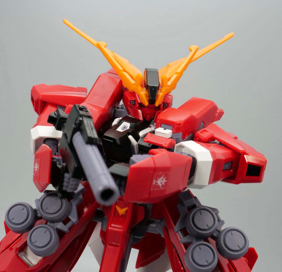 HGガンダムTR-6[バーザムII]レジオン鹵獲仕様（A.O.Z RE-BOOT Ver.）のガンプラレビュー画像です