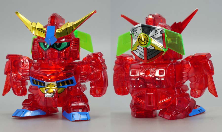 ちーびー戦士スペシャル３ ガンダムコマンダーズのガンプラレビュー画像です