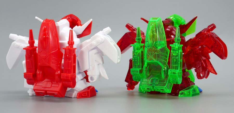 ちーびー戦士スペシャル３ ガンダムコマンダーズのガンプラレビュー画像です