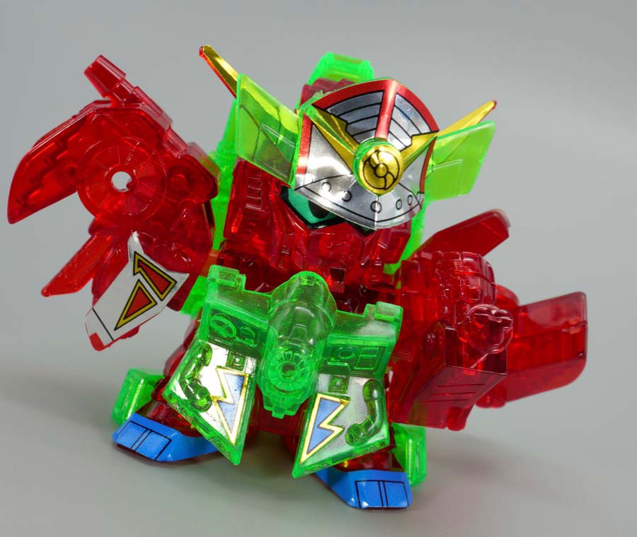 ちーびー戦士スペシャル３ ガンダムコマンダーズのガンプラレビュー画像です