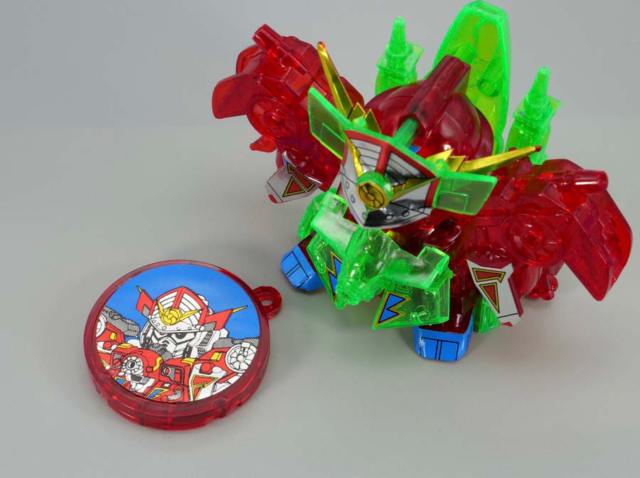 ちーびー戦士スペシャル３ ガンダムコマンダーズのガンプラレビュー画像です