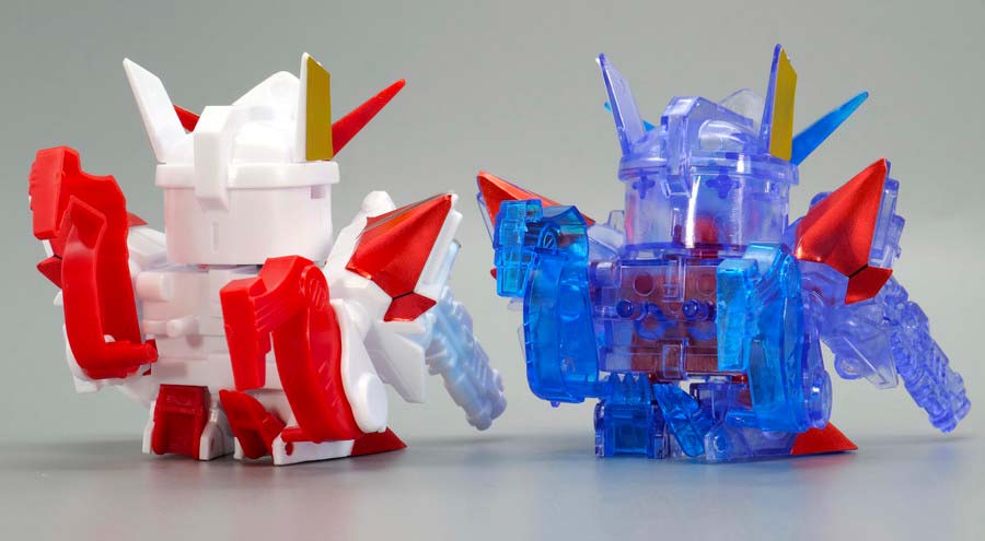 ちーびー戦士スペシャル３ ガンダムコマンダーズのガンプラレビュー画像です