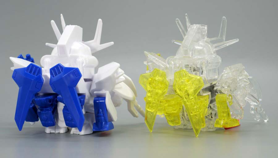 ちーびー戦士スペシャル３ ガンダムコマンダーズのガンプラレビュー画像です
