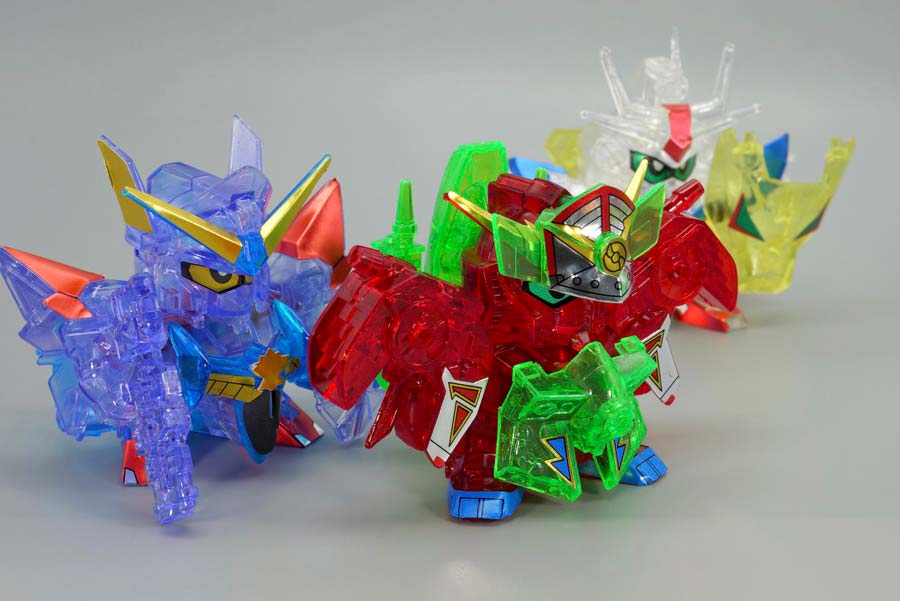 ちーびー戦士スペシャル３ ガンダムコマンダーズのガンプラレビュー画像です