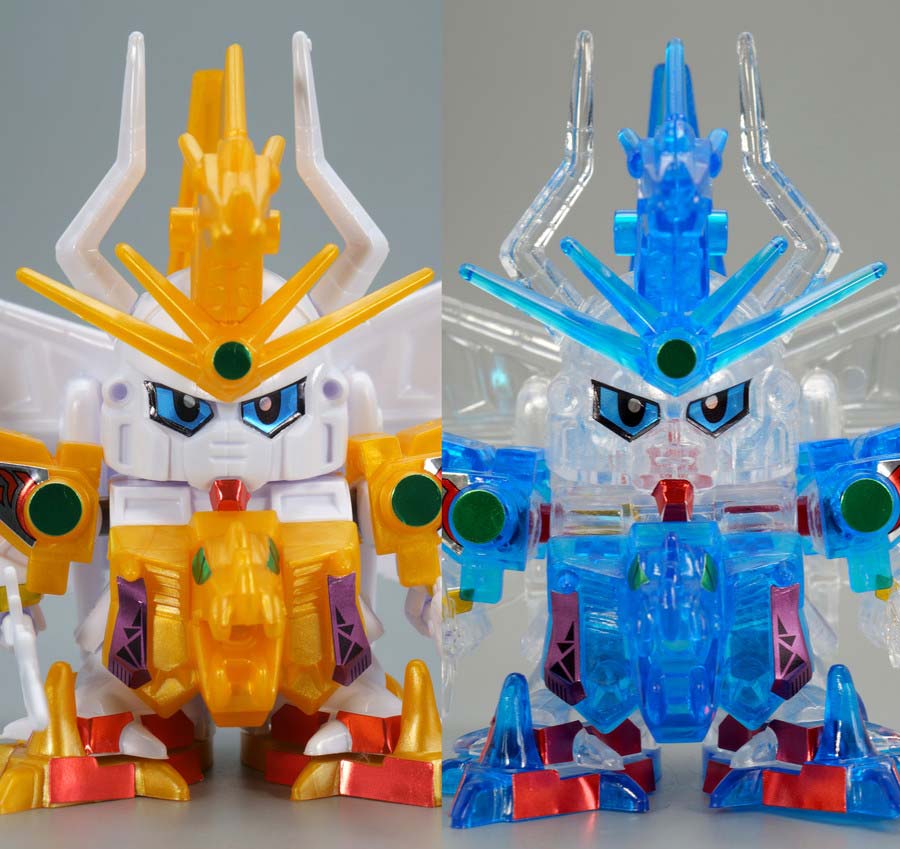 ちーびー戦士スペシャル２ ガンダムフォーミュラーズのガンプラレビュー画像です