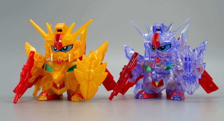 ちーびー戦士スペシャル２ ガンダムフォーミュラーズのガンプラレビュー画像です