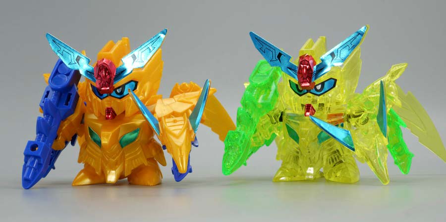 ちーびー戦士スペシャル２ ガンダムフォーミュラーズのガンプラレビュー画像です