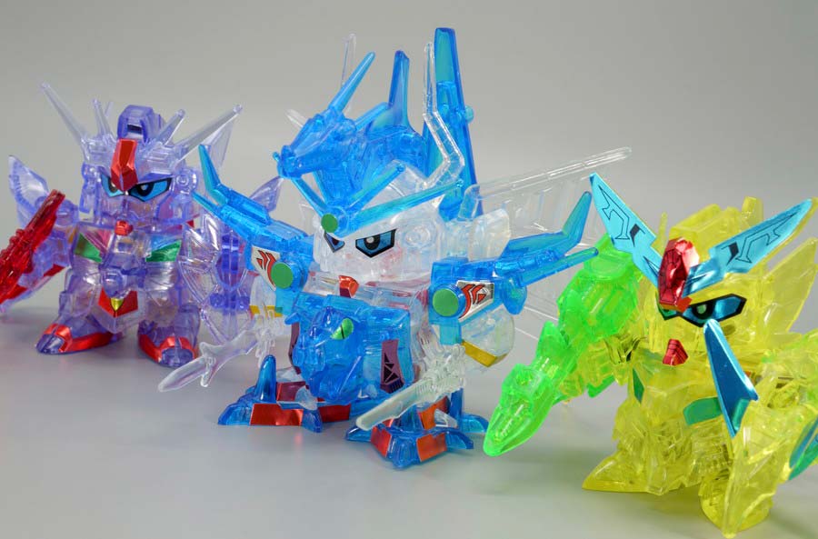 ちーびー戦士スペシャル２ ガンダムフォーミュラーズのガンプラレビュー画像です