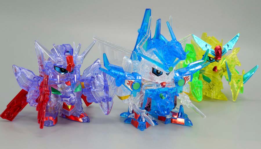 ちーびー戦士スペシャル２ ガンダムフォーミュラーズのガンプラレビュー画像です