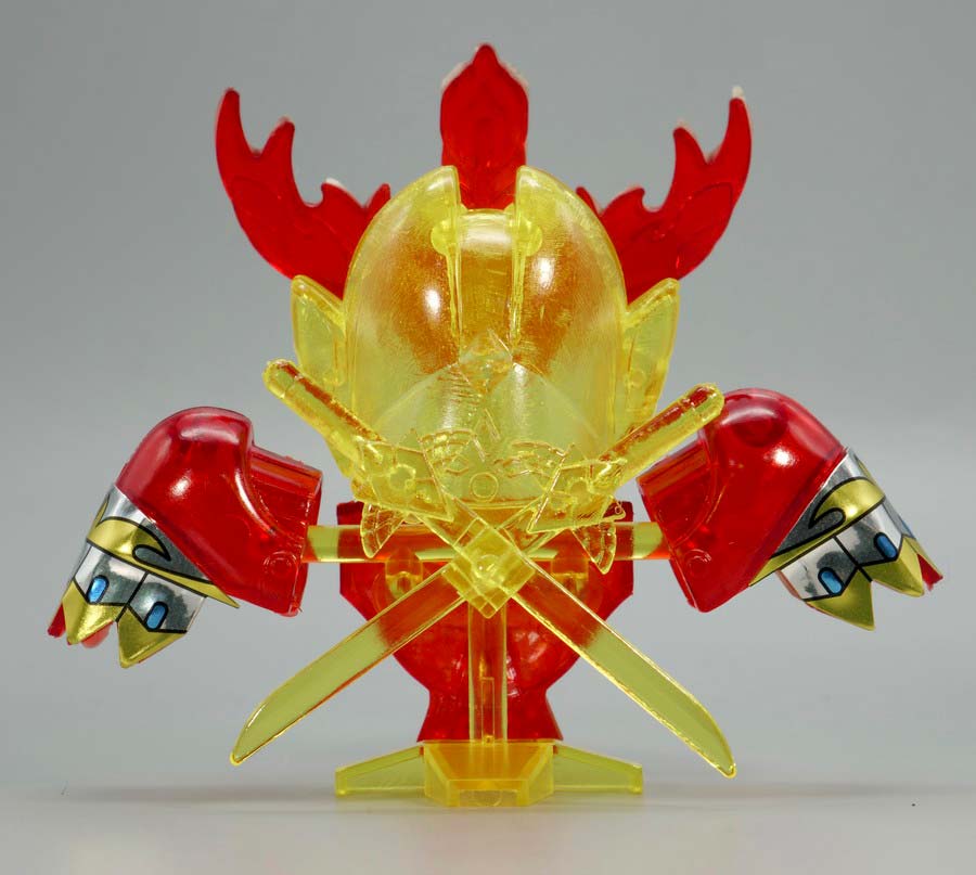 ちーびー戦士 スペシャル1 クリスタル戦士ガンダムナイツのガンプラレビュー画像です