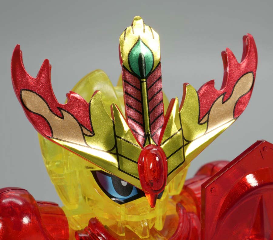 ちーびー戦士 スペシャル1 クリスタル戦士ガンダムナイツのガンプラレビュー画像です