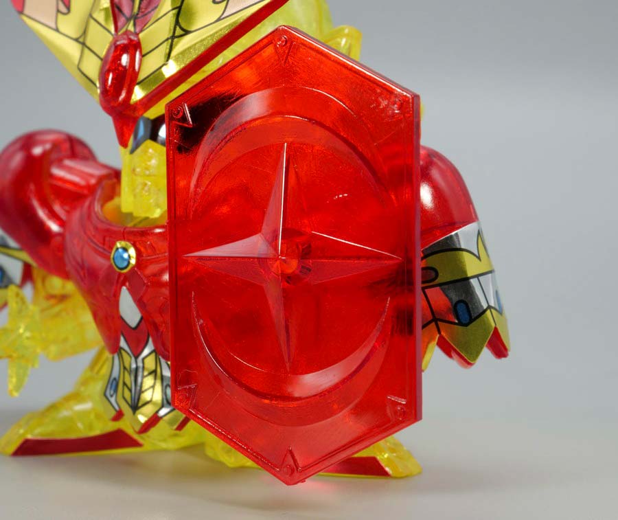 ちーびー戦士 スペシャル1 クリスタル戦士ガンダムナイツのガンプラレビュー画像です