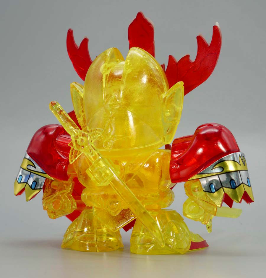 ちーびー戦士 スペシャル1 クリスタル戦士ガンダムナイツのガンプラレビュー画像です