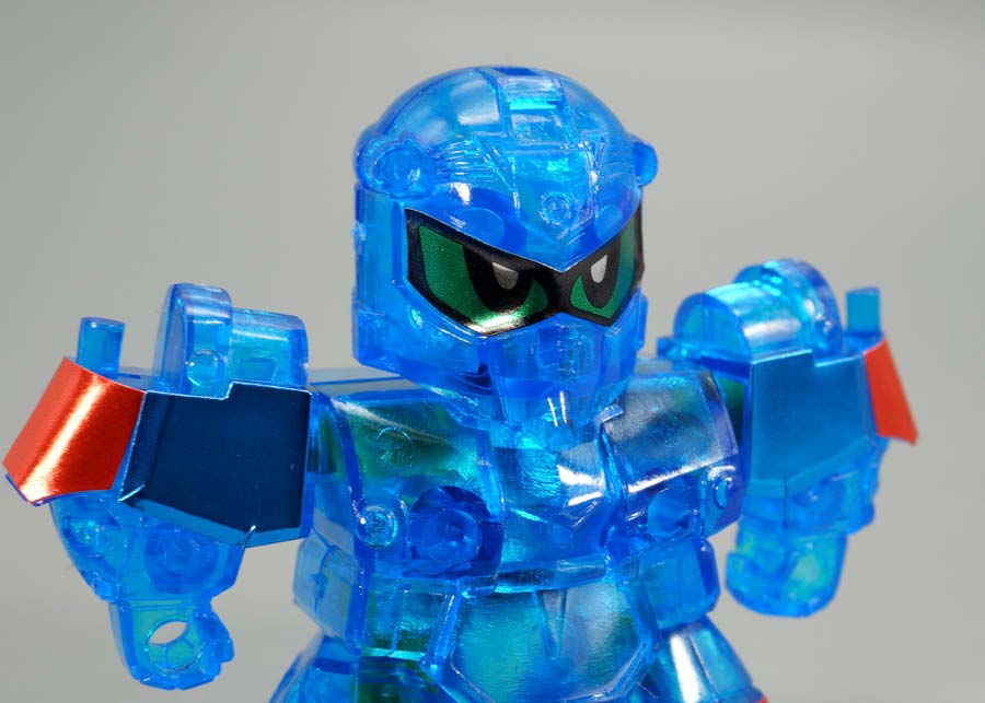 ちーびー戦士 スペシャル1 クリスタル戦士ガンダムナイツのガンプラレビュー画像です