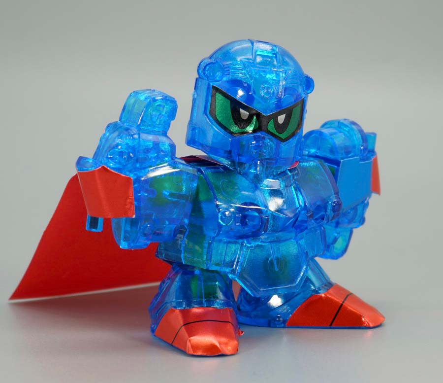 ちーびー戦士 スペシャル1 クリスタル戦士ガンダムナイツのガンプラレビュー画像です