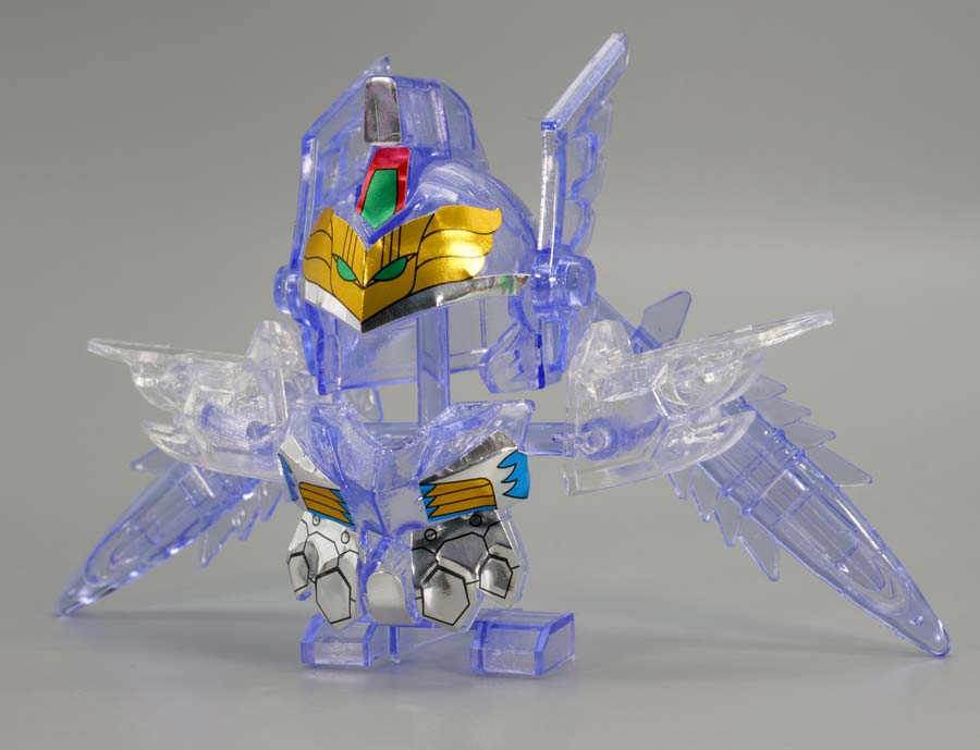 ちーびー戦士 スペシャル1 クリスタル戦士ガンダムナイツのガンプラレビュー画像です