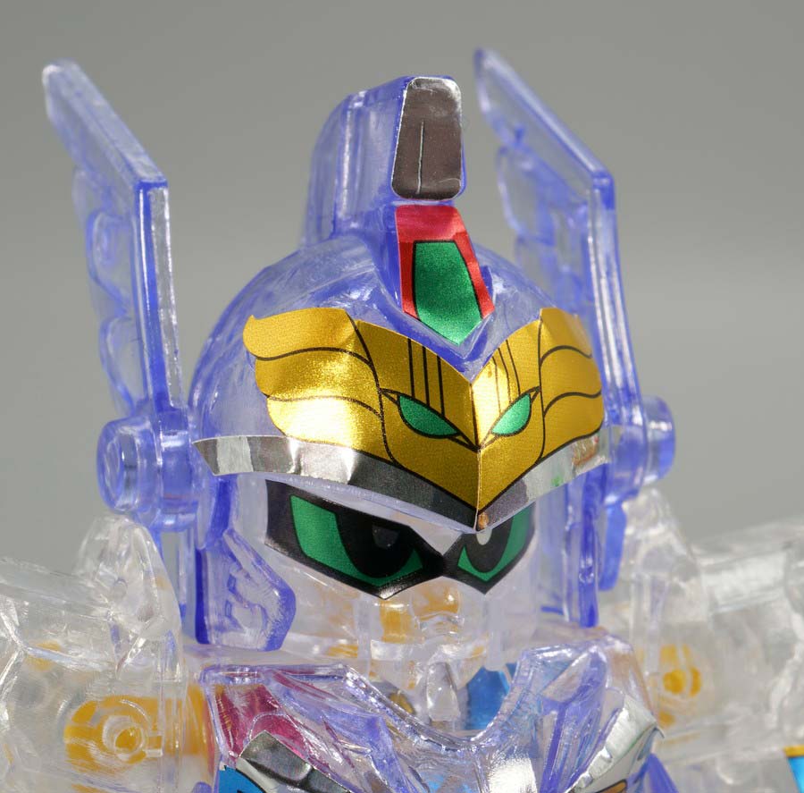 ちーびー戦士 スペシャル1 クリスタル戦士ガンダムナイツのガンプラレビュー画像です
