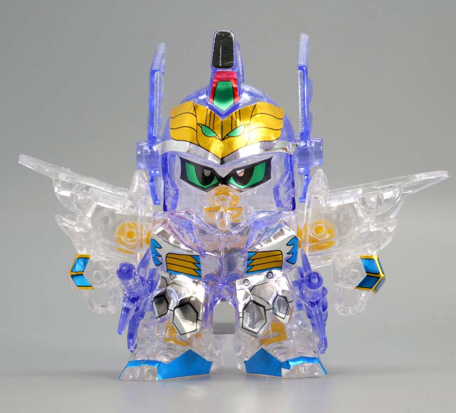 ちーびー戦士 スペシャル1 クリスタル戦士ガンダムナイツのガンプラレビュー画像です
