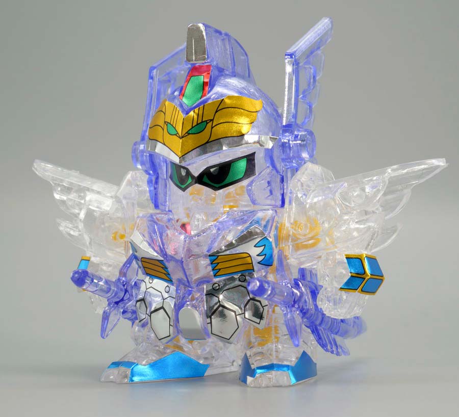 ちーびー戦士 スペシャル1 クリスタル戦士ガンダムナイツのガンプラレビュー画像です