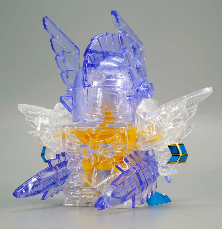 ちーびー戦士 スペシャル1 クリスタル戦士ガンダムナイツのガンプラレビュー画像です