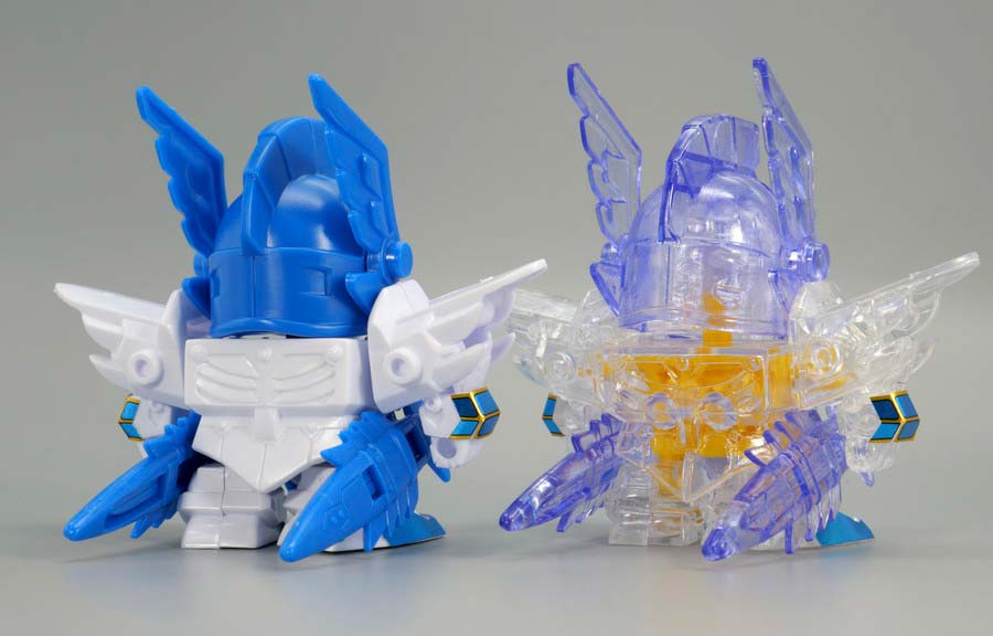 ちーびー戦士 スペシャル1 クリスタル戦士ガンダムナイツのガンプラレビュー画像です