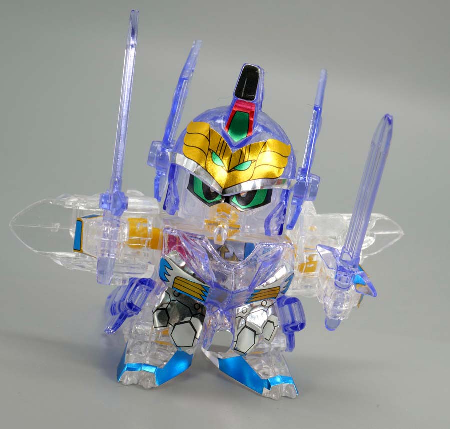 ちーびー戦士 スペシャル1 クリスタル戦士ガンダムナイツのガンプラレビュー画像です