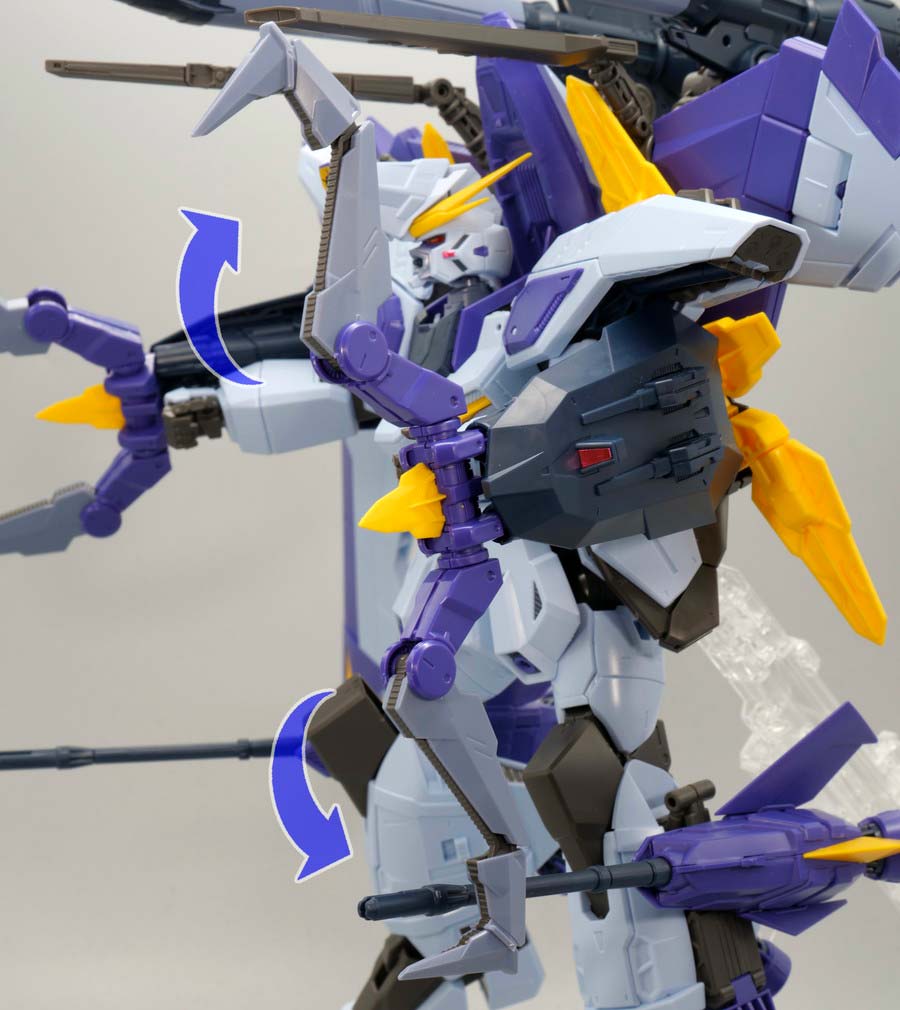 FULL MECHANICS ブーストレイダーガンダムのガンプラレビュー画像です