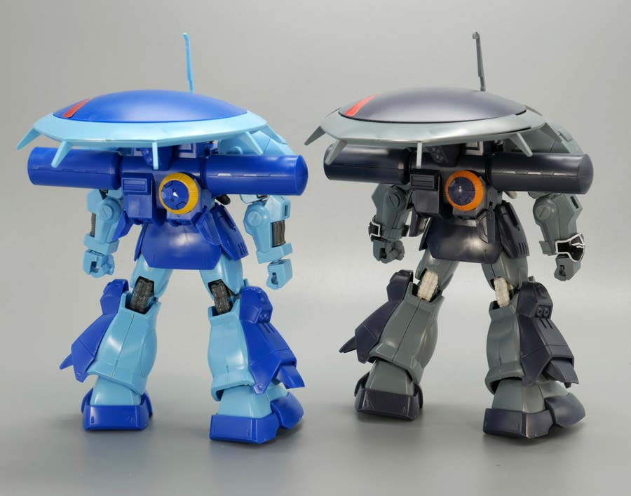 HGアイザック(ユニコーンVer.)のガンプラレビュー画像です