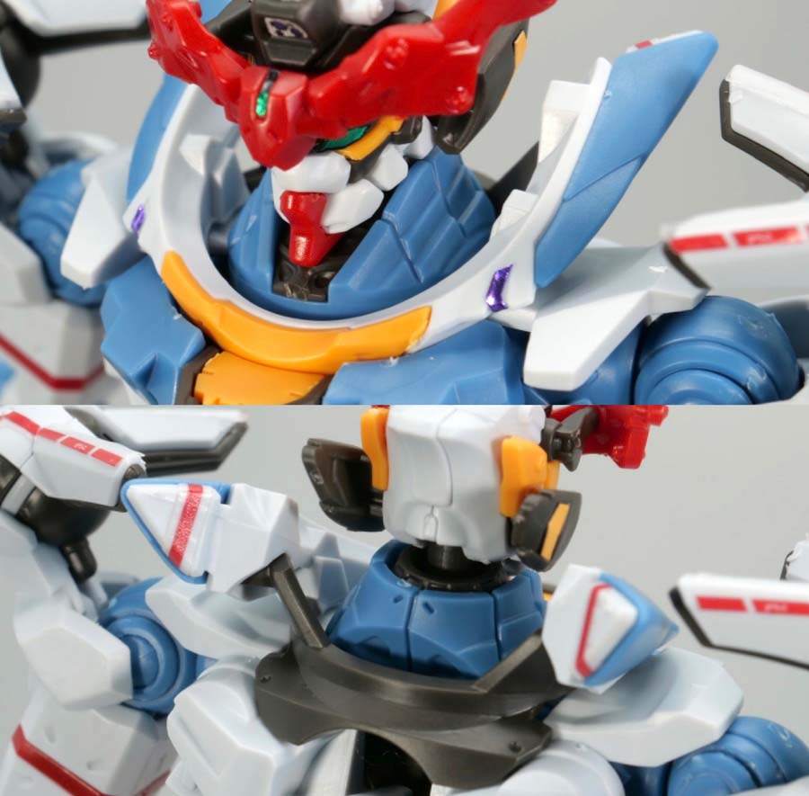 HG GQuuuuuuX（ジークアクス）のガンプラレビュー画像です