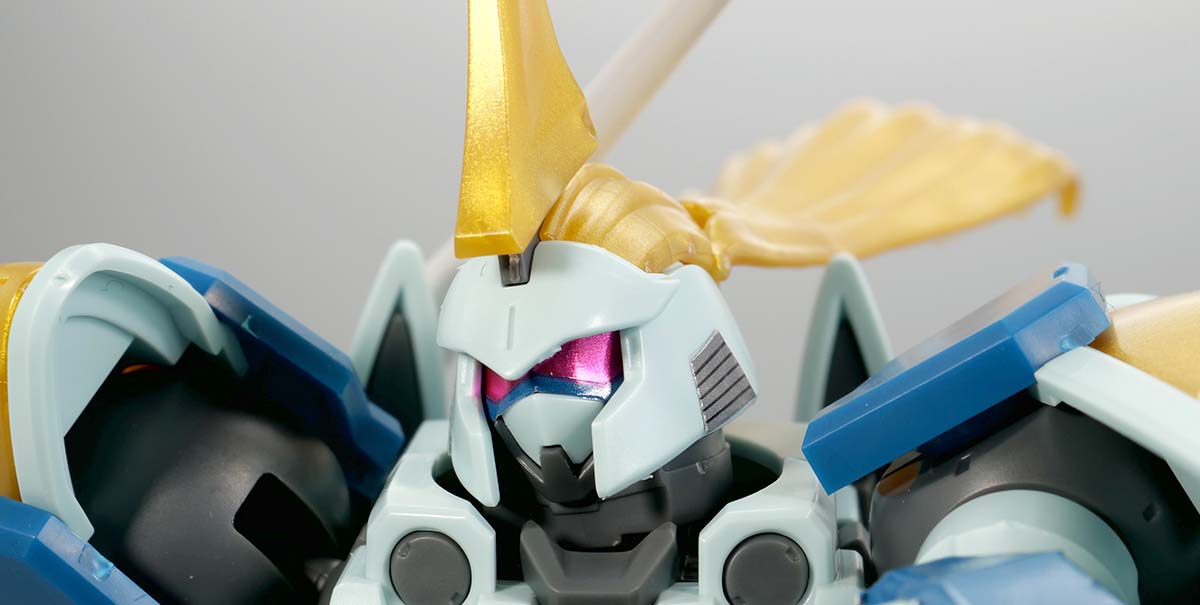 HGレオールのガンプラレビュー画像です