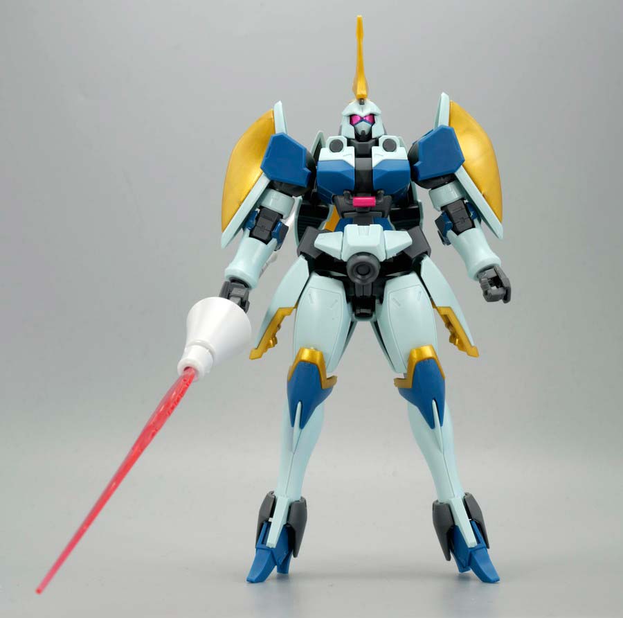 HGレオールのガンプラレビュー画像です