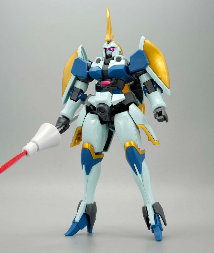 HGレオールのガンプラレビュー画像です