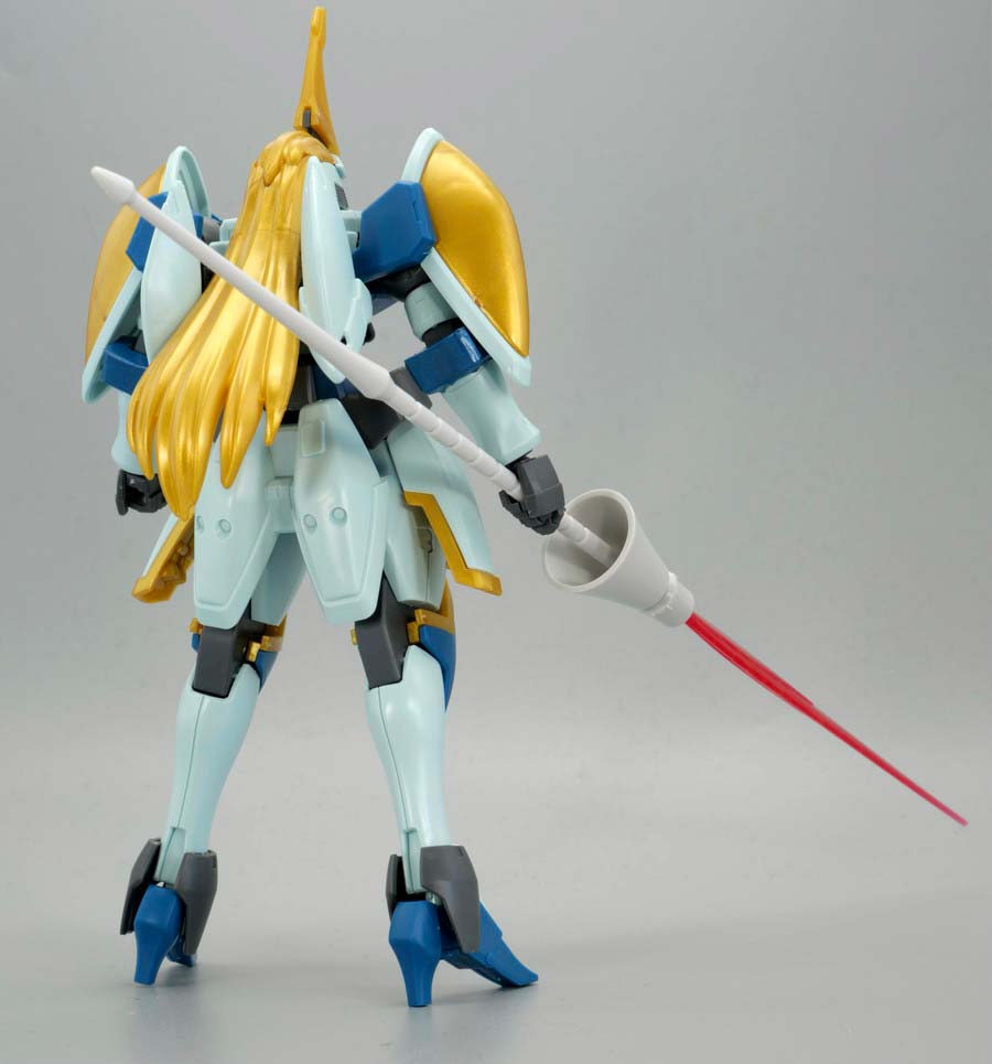 HGレオールのガンプラレビュー画像です