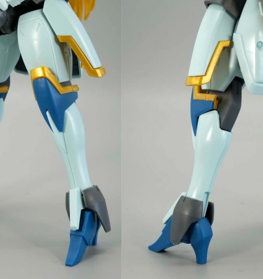 HGレオールのガンプラレビュー画像です