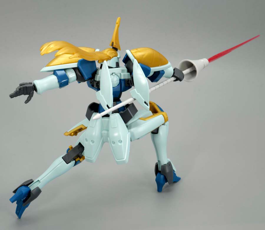 HGレオールのガンプラレビュー画像です