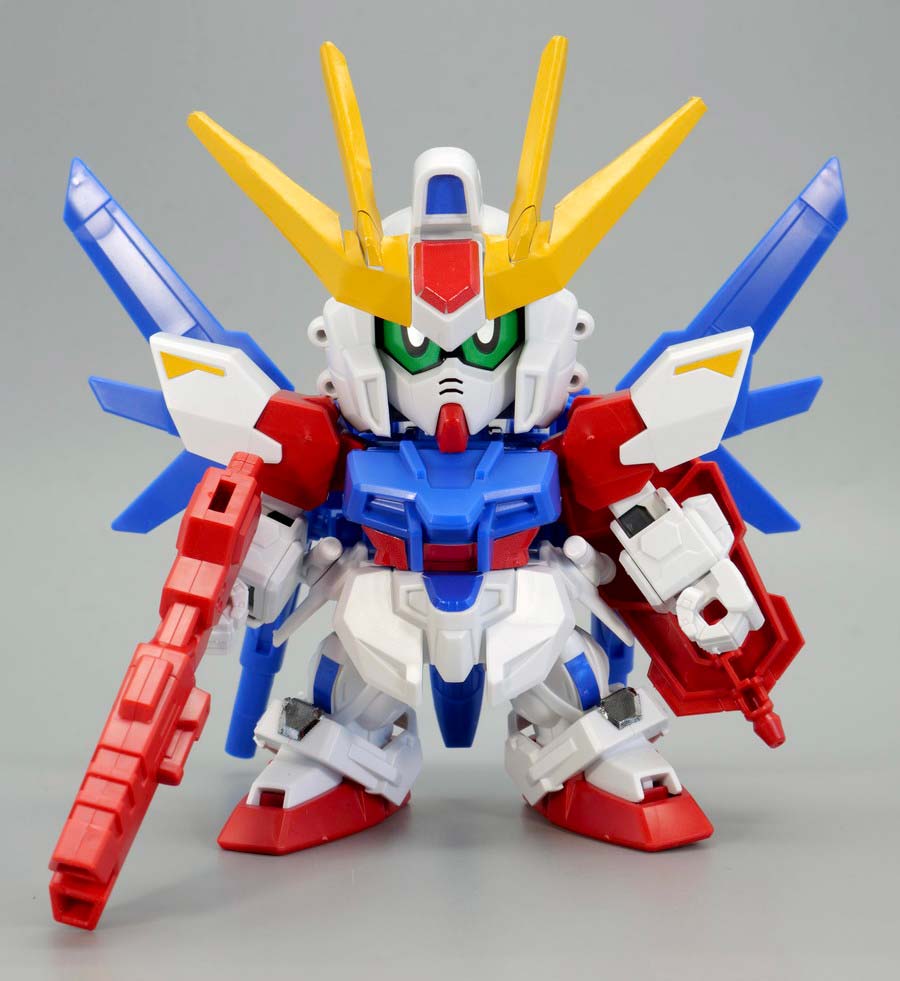 BB戦士ビルドストライクガンダム フルパッケージのガンプラレビュー画像です