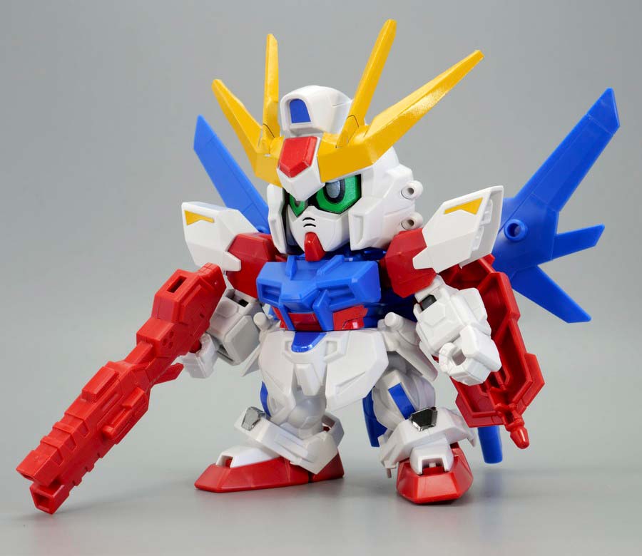 BB戦士ビルドストライクガンダム フルパッケージのガンプラレビュー画像です