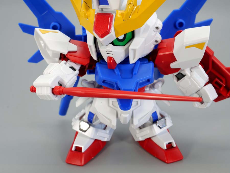 BB戦士ビルドストライクガンダム フルパッケージのガンプラレビュー画像です